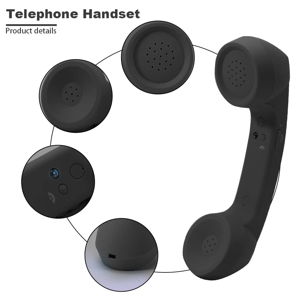 Bluetooth Retro Telephone Handset &ndash; Lightweight Design