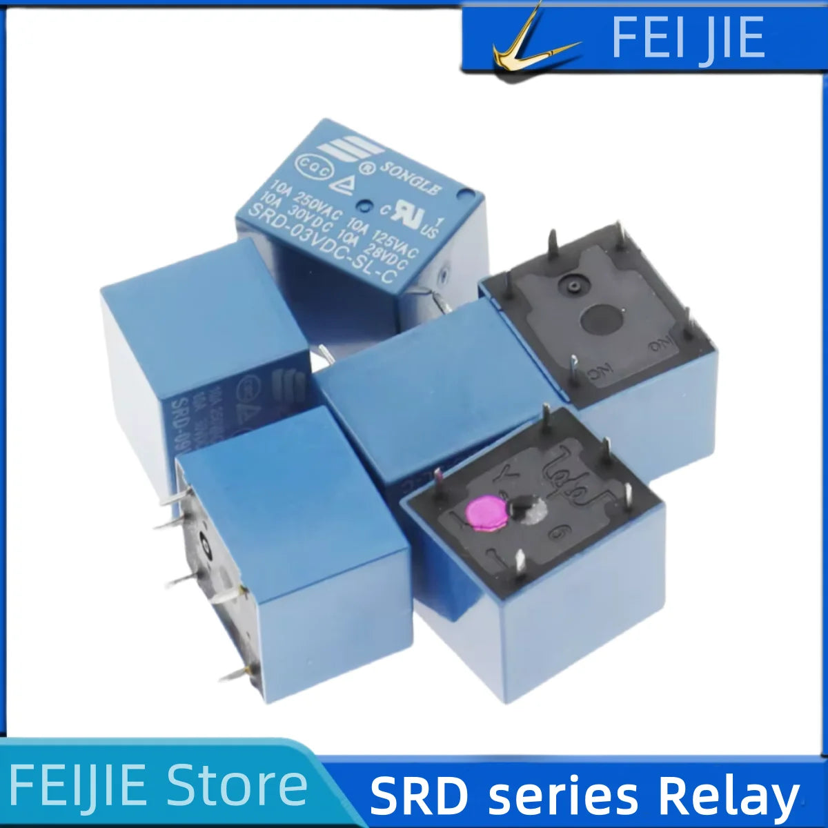 10PCS Relay SRD-05V SL-C &ndash; High-Quality Versatile Voltage Options