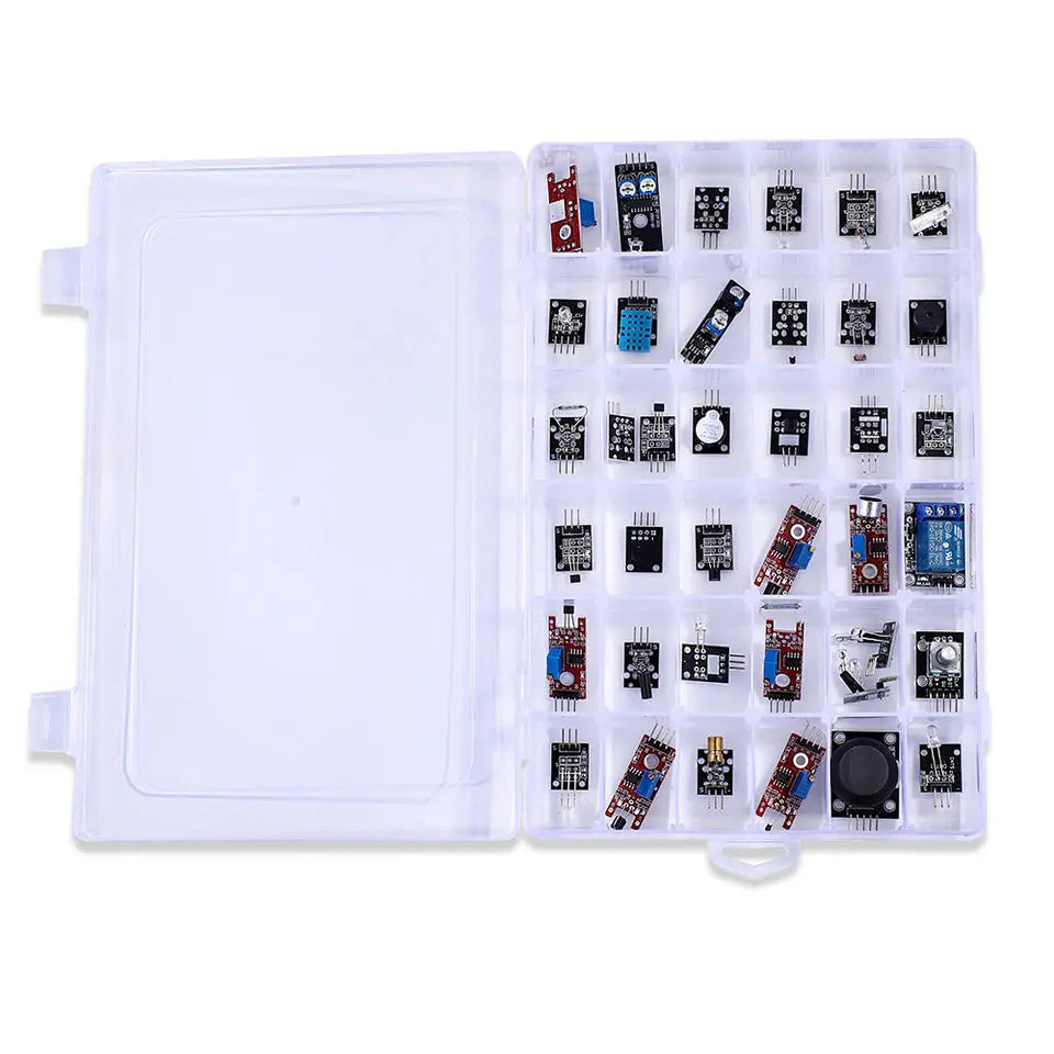 For Arduino 45 in 1 Sensors Modules Starter Kit &ndash; Extensive Range of Sensors