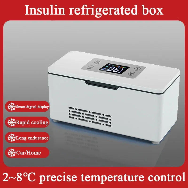 Dawupine Car Portable Refrigerated Box &ndash; Insulin Storage