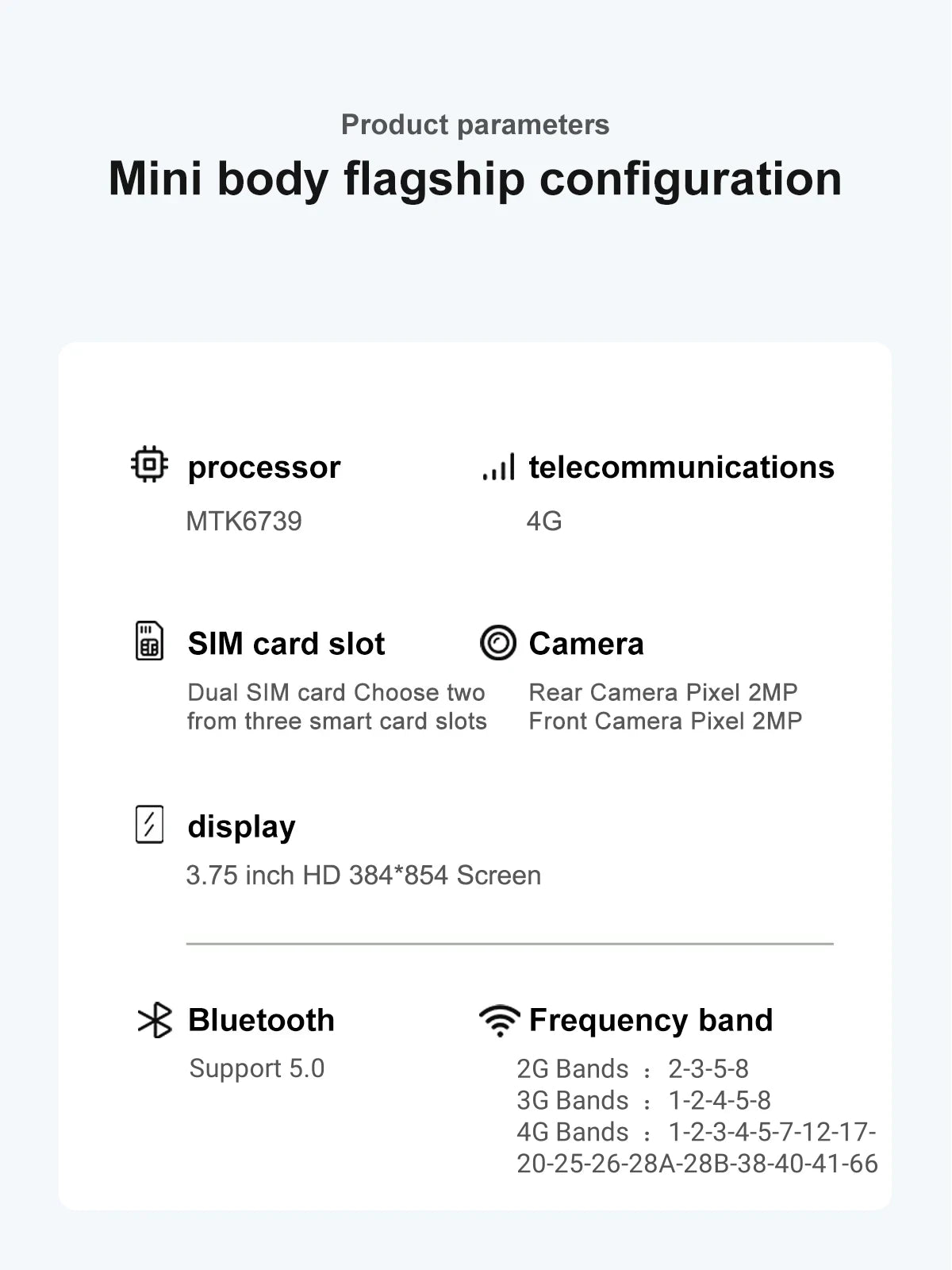 FUFFI-X7 Pro Mini Smartphone &ndash; Ultra Compact Android Phone