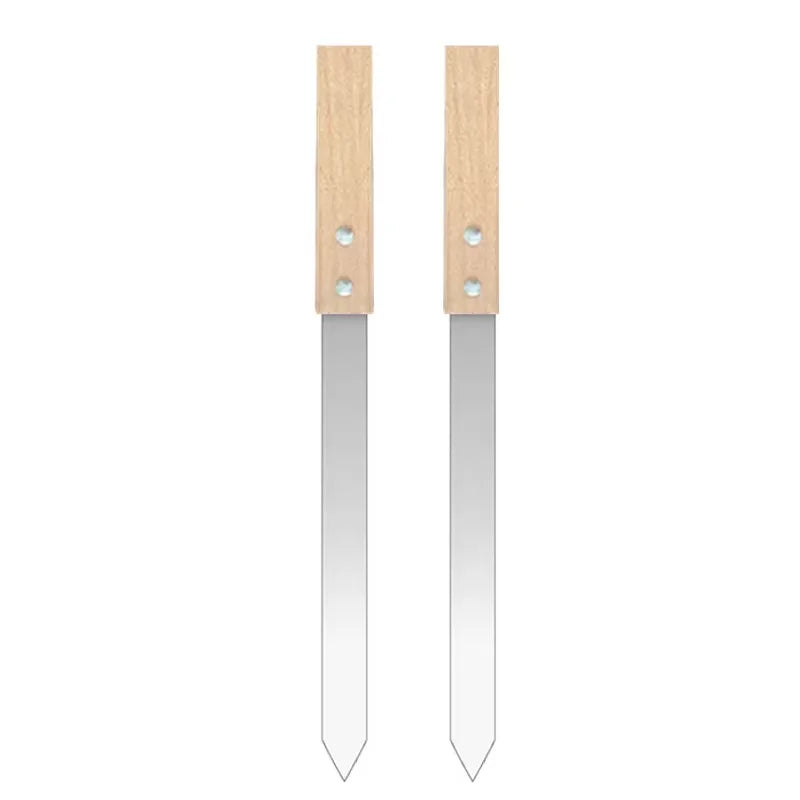 Manual Kebab Maker for Perfect BBQ Skewers at Home skewers-2pcs-40x2cm