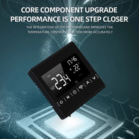 Smart WiFi Home Floor Heating Controller &ndash; LED Touch Screen Convenience