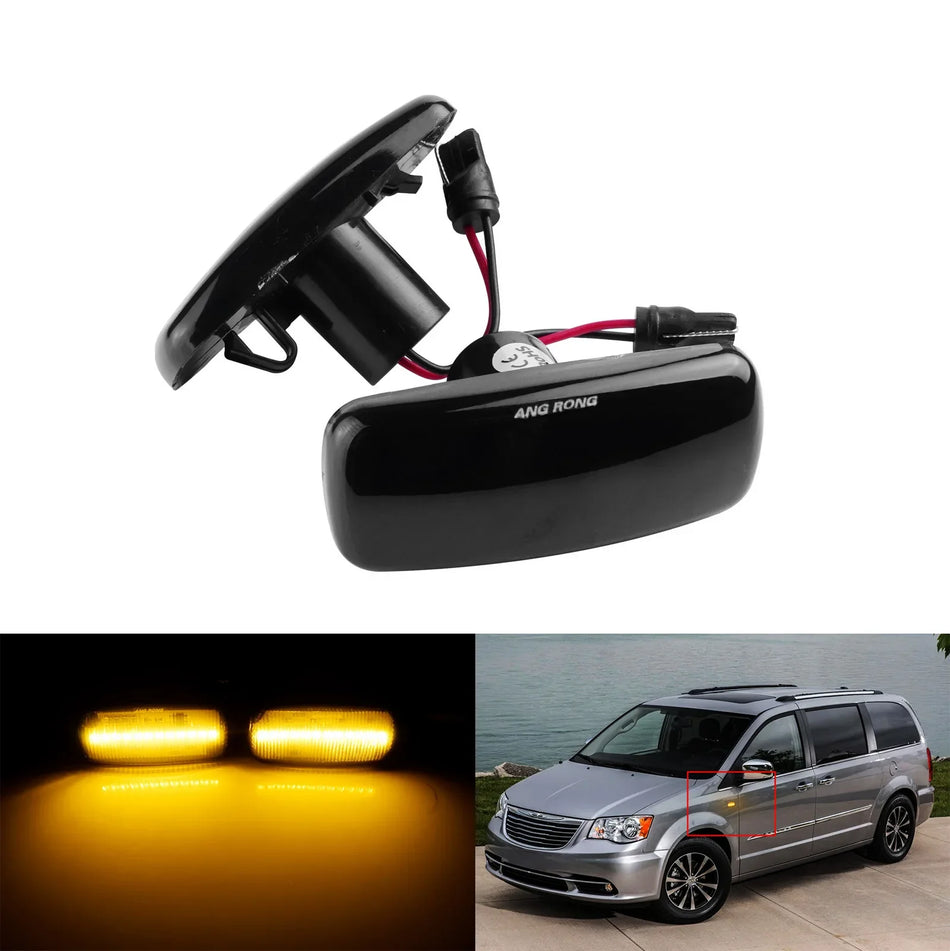 2 adet LED Yan İşaret Lambası Chrysler Jeep Grand Cherokee için