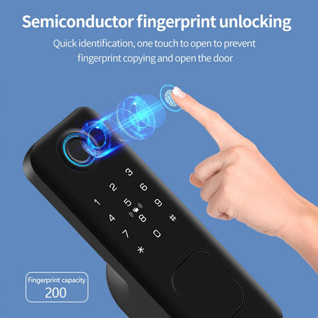 HAHALOCK VD10 &ndash; Smart Biometric Door Lock With App Control