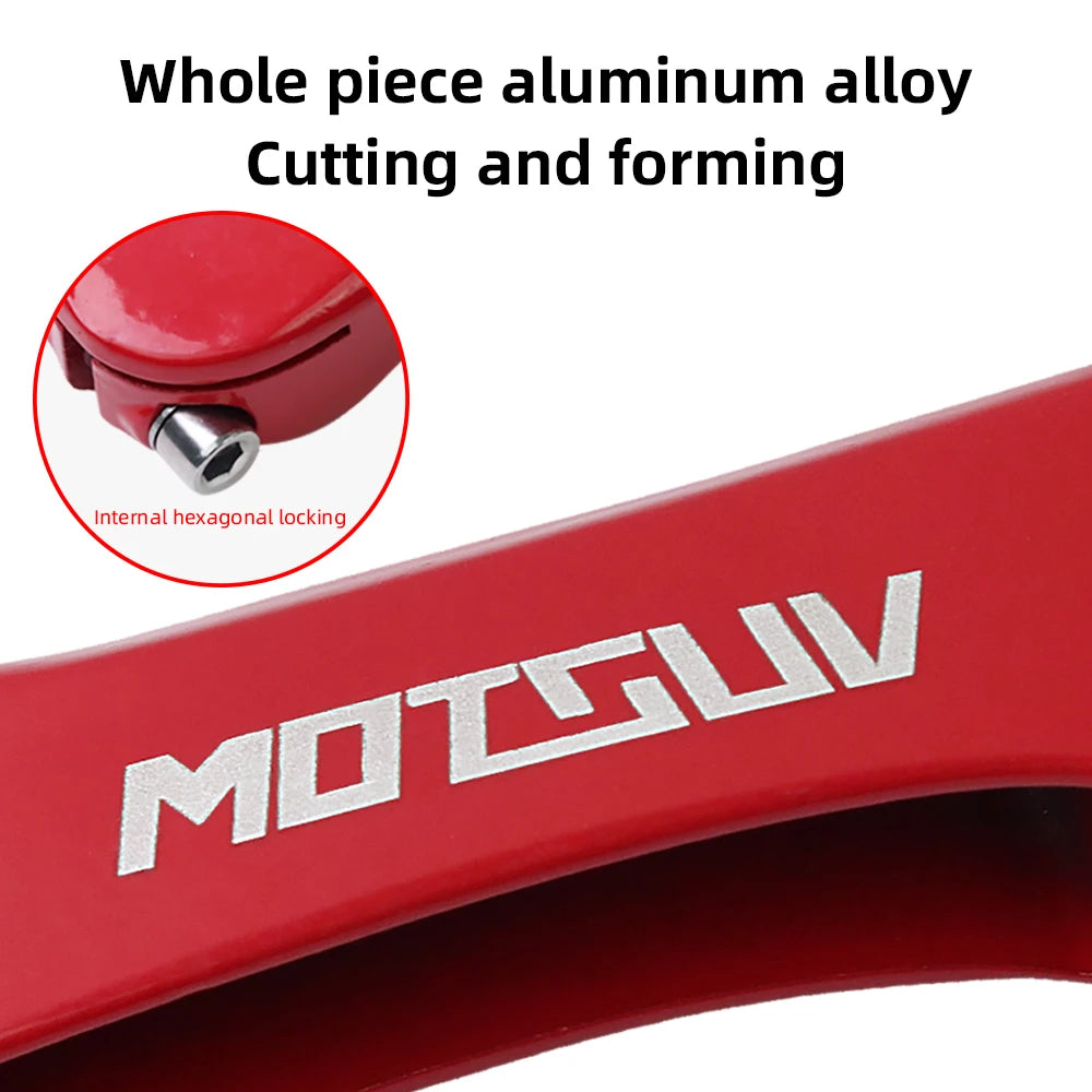 MOTSUV Multicolour Aluminium Bike Rest Handle Bar with Calf Horn Grips