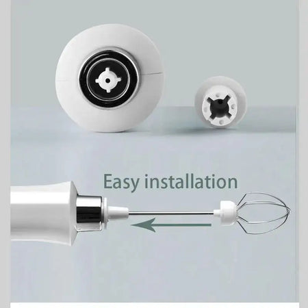 3 In 1 Portable Electric Milk Frother Handheld Mixer