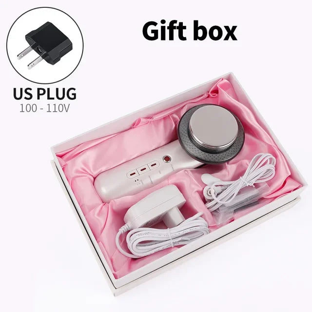 Ultrasonic Cavitation Face Lifting Beauty Machine &ndash; Infrared US Plug GIFT Box
