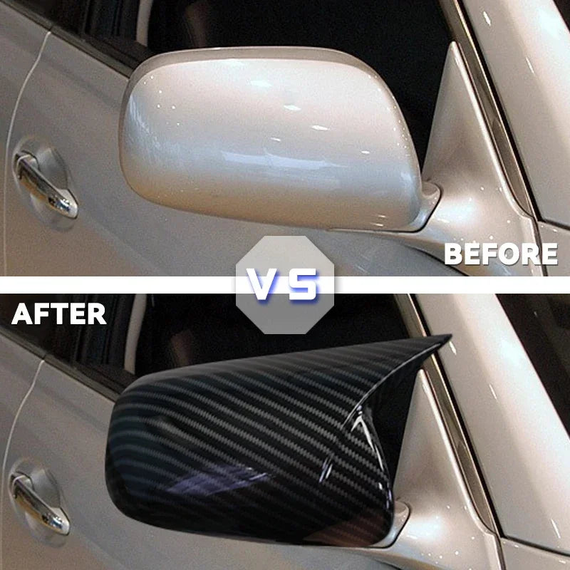 Tampa de Espelho Retrovisor em Fibra de Carbono para Toyota Mark X