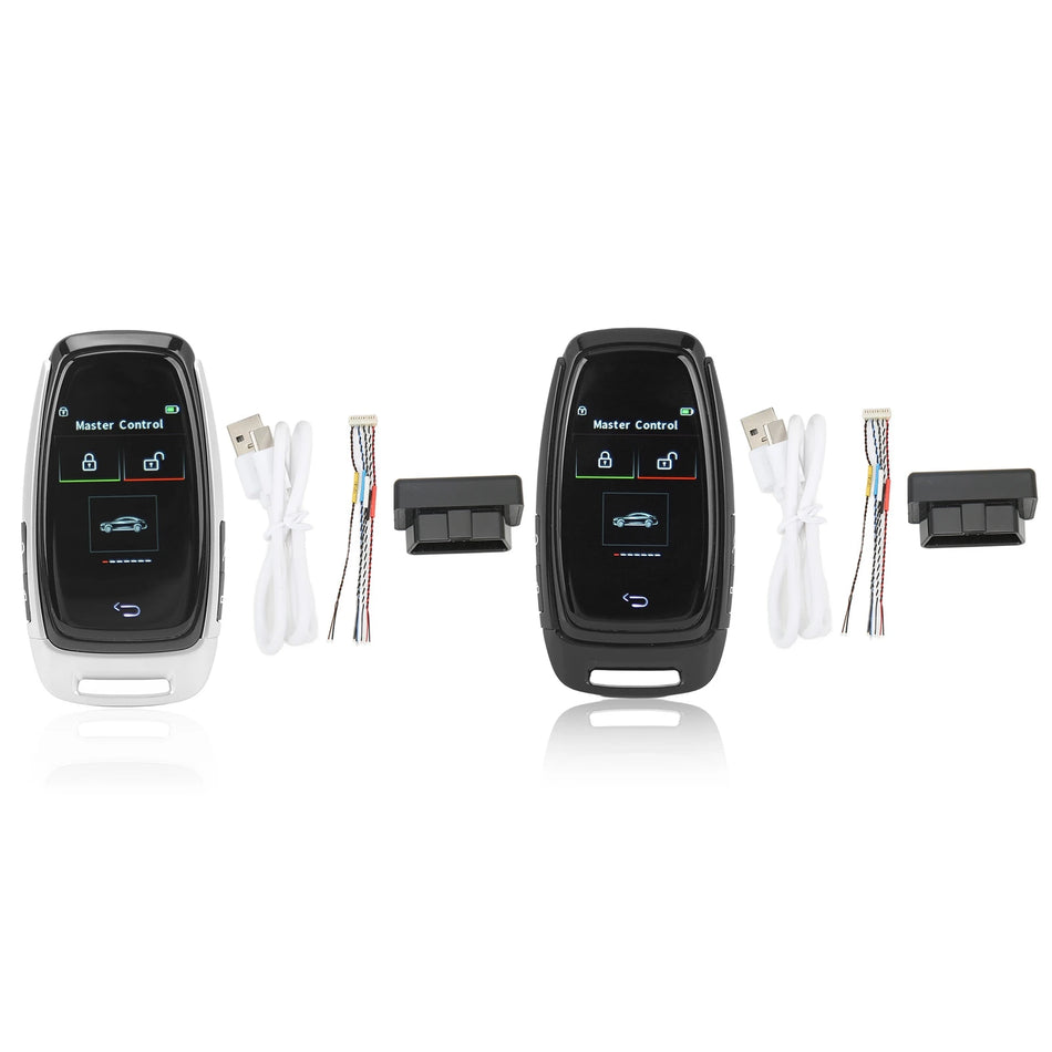 Car Smart LCD Key With Touchscreen And Bluetooth 5.0 Keyless Entry