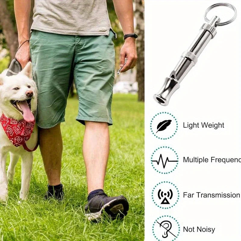 Adjustable Dog Whistle for Training and Bark Control