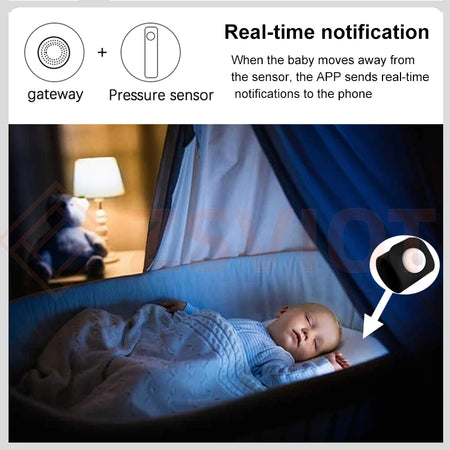 WKD-PRS01 &ndash; Zigbee Pressure Sensor With Built In Battery