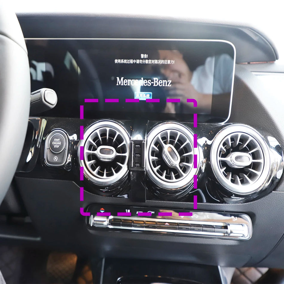 Mercedes GLA W247 Biltelefonhållare med trådlös laddning