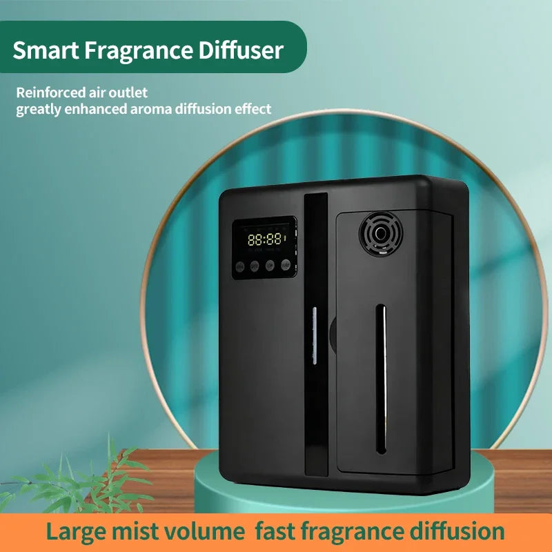 Smart Bluetooth Aroma Diffuser for Hotels, Commercial Use, Low Noise Indoor Fragrance Sprayer