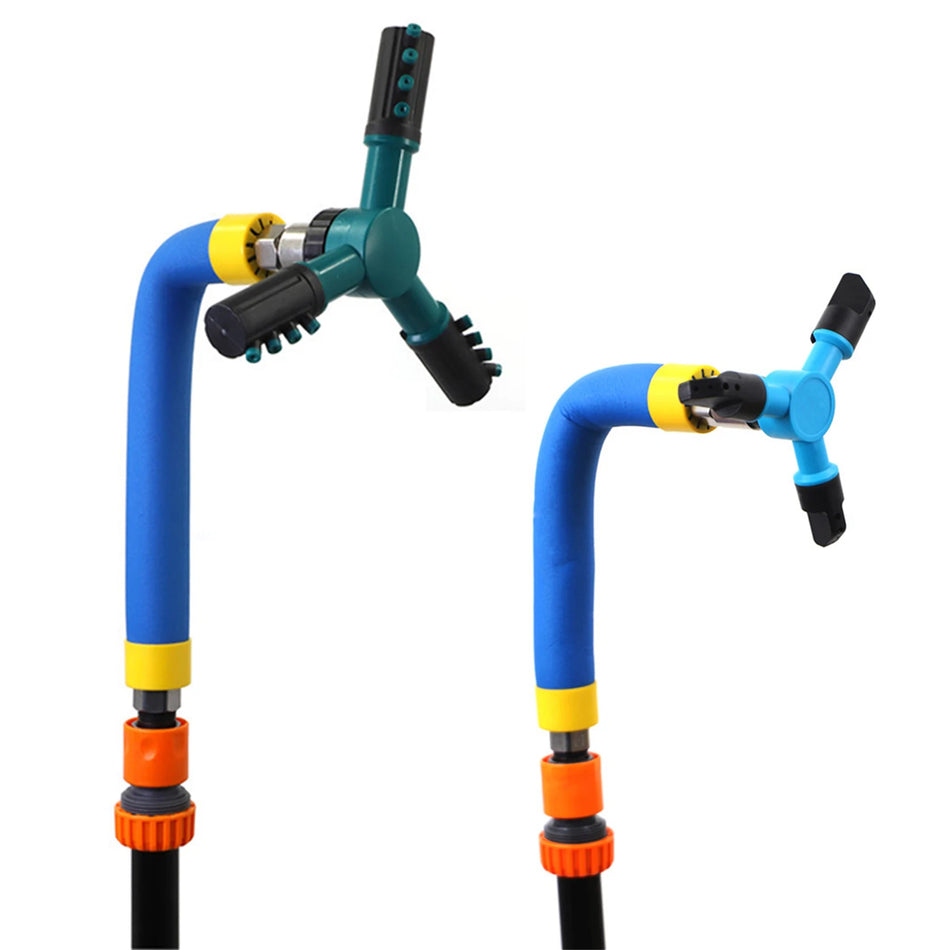 Lapsille säädettävä trampoliinisuihku, 360 asteen pyörivä suihku, ABS-muovia