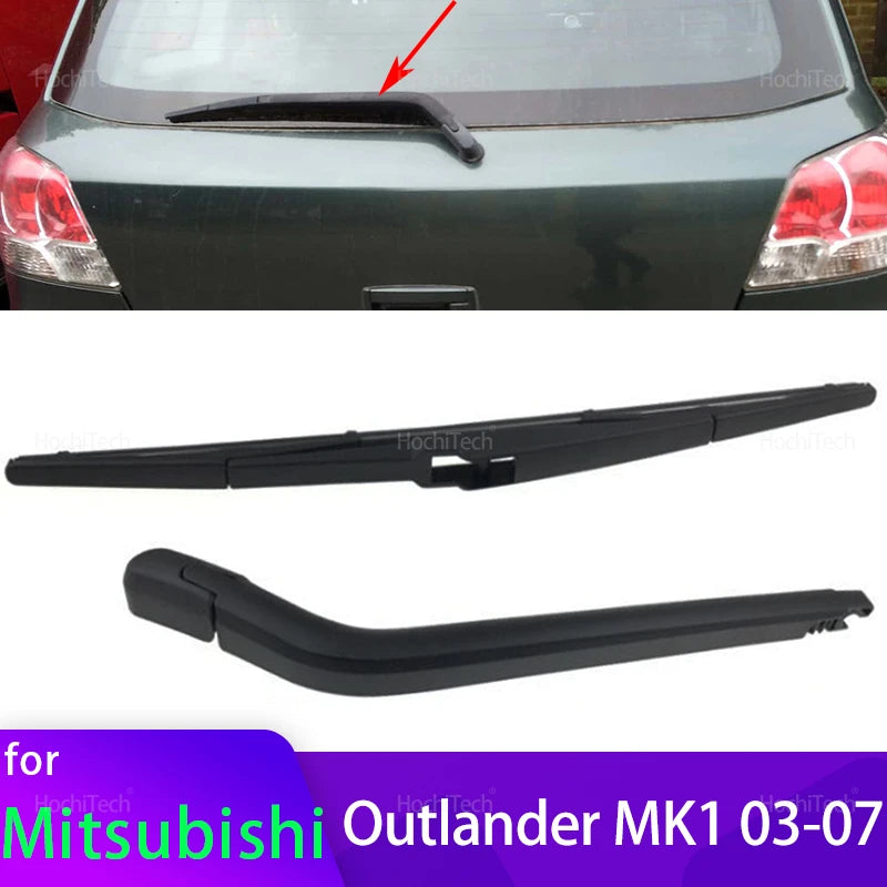 Brazo de Enlace del Limpiaparabrisas Trasero con Cuchilla para Mitsubishi Outlander Mk1 03-07