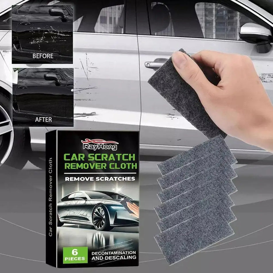 Nano Sparkle Cloth 6pcs &ndash; Effective Scratch Repair and Restoration