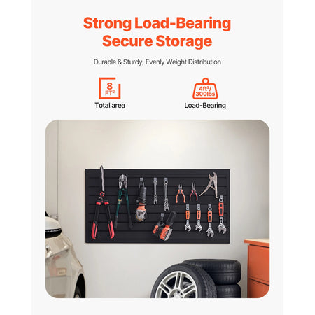 VEVOR Slat Wall Panels &ndash; Easy Install For Garage Storage