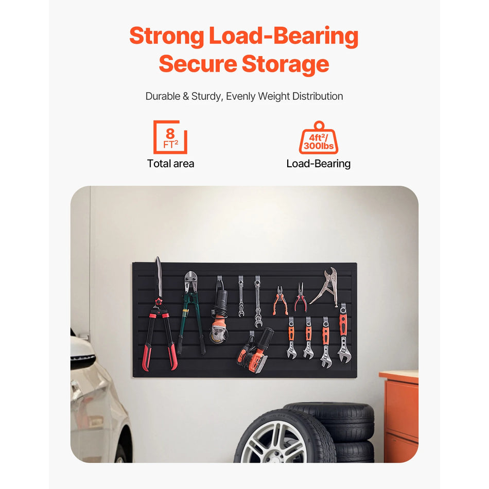 VEVOR Slat Wall Panels &ndash; Easy Install For Garage Storage