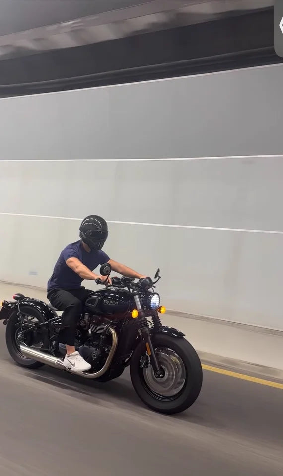 FBR Full Face Retro Helmet Tokyo Style &ndash; Fiberglass Shell