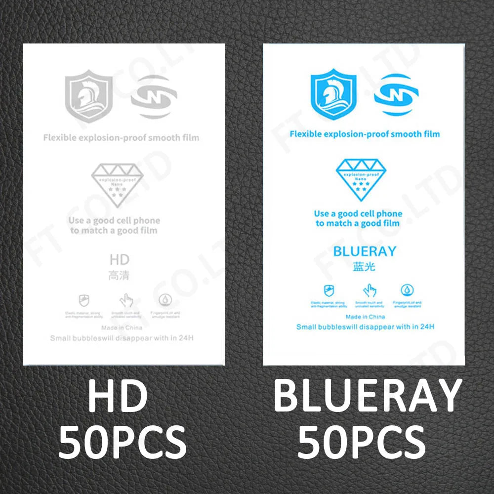 3D Embossed Shining Rear Sticker &ndash; HD Anti-Blue Film