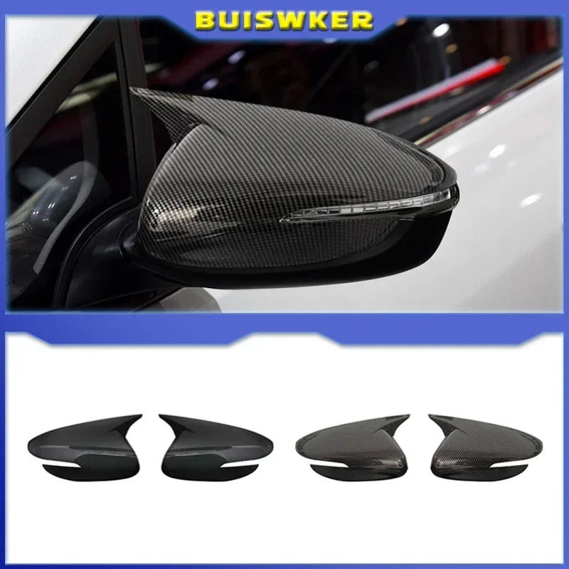 Kia K3 Forte 2013 a 2017 Tampa de Espelho Capô em Fibra de Carbono