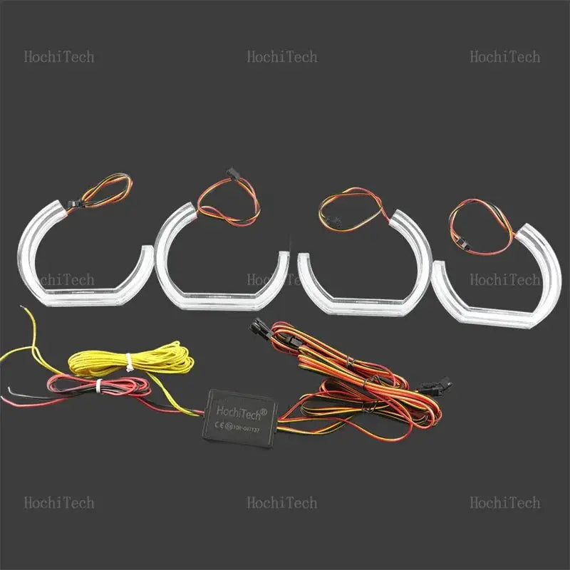 For BMW 1 Series E81 E82 E87 E88 2004-2013 RGB colorful Dynamic light Angel Eyes Rings Led APP control Turn signal Light by InterCyprus Trading Ltd
