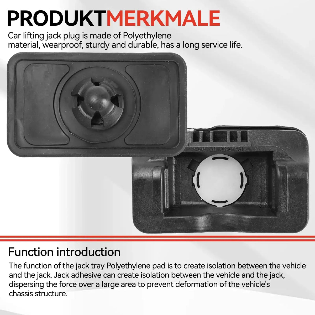 1/4x Jack Point Cover Plug For Mercedes Benz ML GL S-Class W164 W166 W221 A1646900509 by InterCyprus Trading Ltd