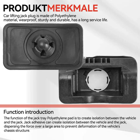 1/4x Jack Point Cover Plug For Mercedes Benz ML GL S-Class W164 W166 W221 A1646900509 by InterCyprus Trading Ltd