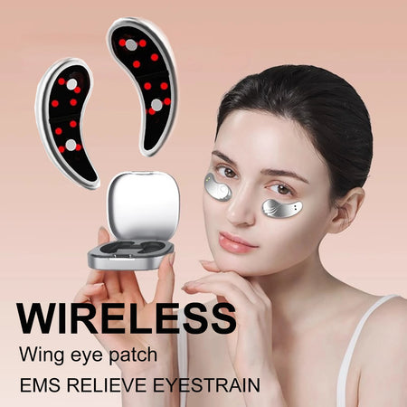 LED Red Light Eye Care Therapy EMS Massager &ndash; Fatigue Relief