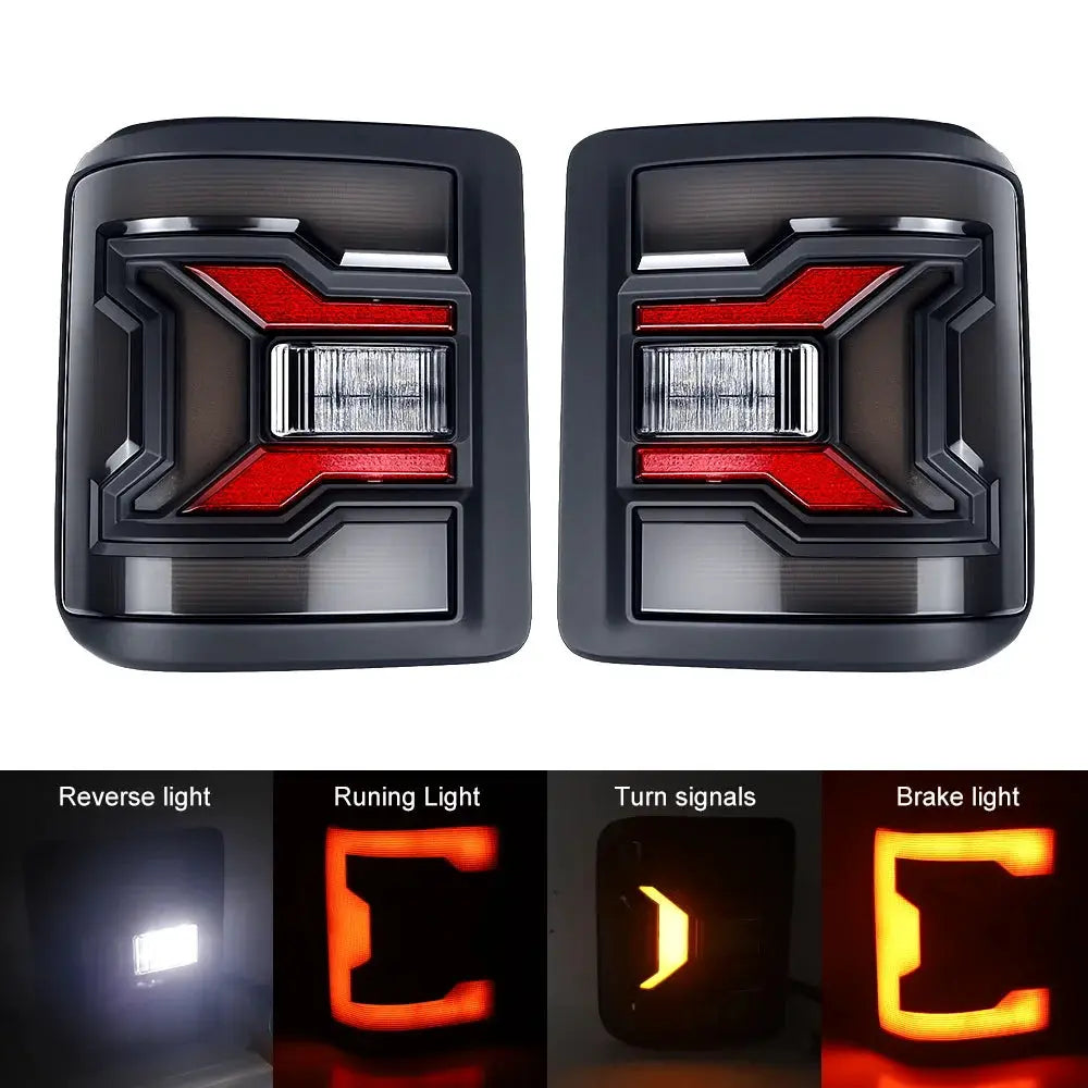 LED Tail Light Rear Brake Light for Jeep Wrangler JL 2018-2023 by InterCyprus Trading Ltd