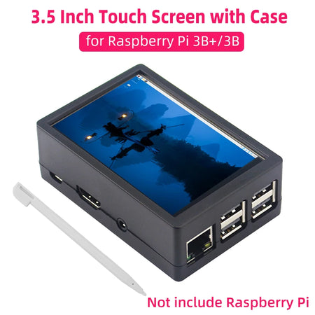 Raspberry Pi 3B Plus Touch Screen &ndash; 3.5 Inch High-Resolution Display