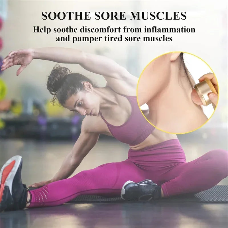 Massage Salt Ball Ice Roller Jade Scraper &ndash; Easy To Use