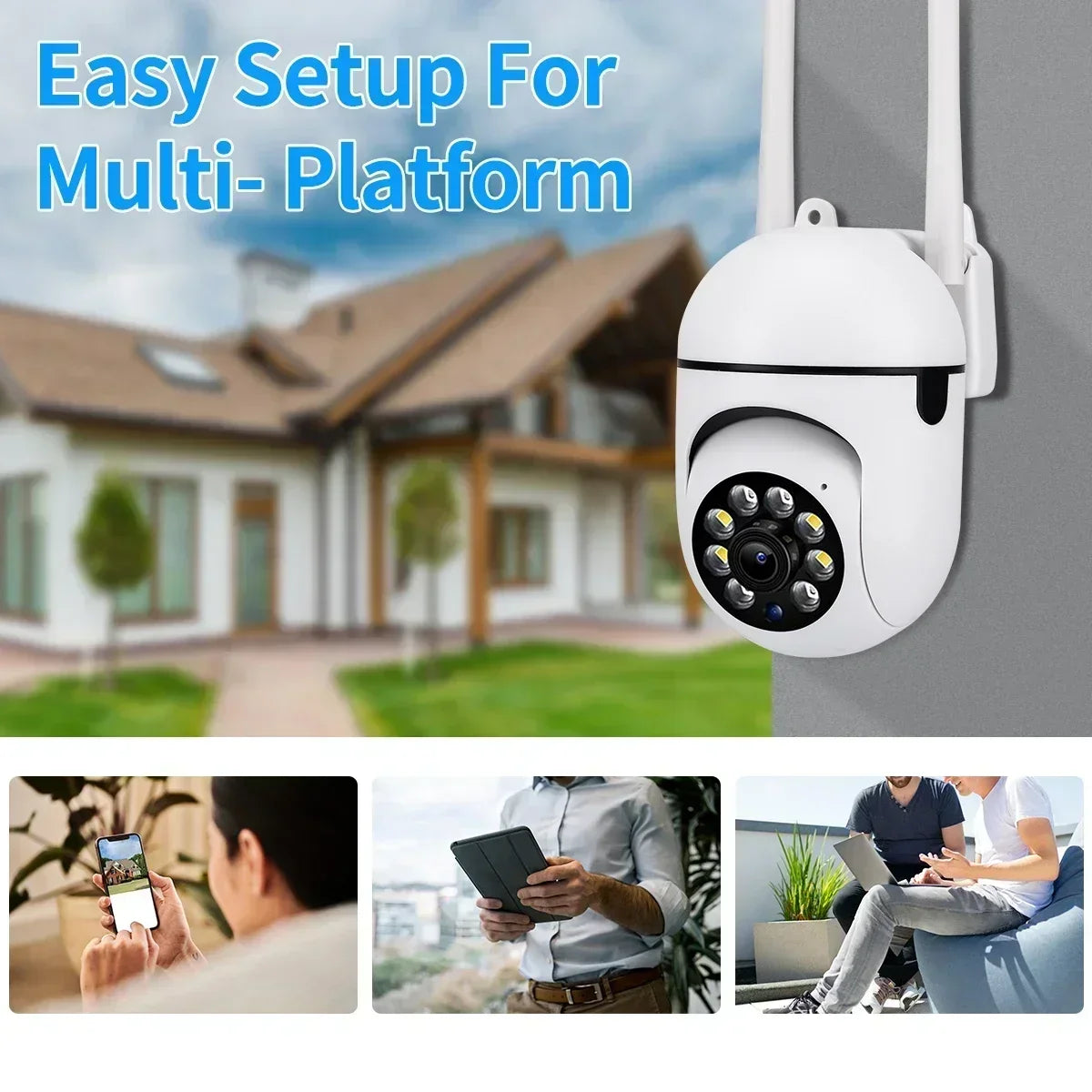 8MP AI Wireless Security Camera