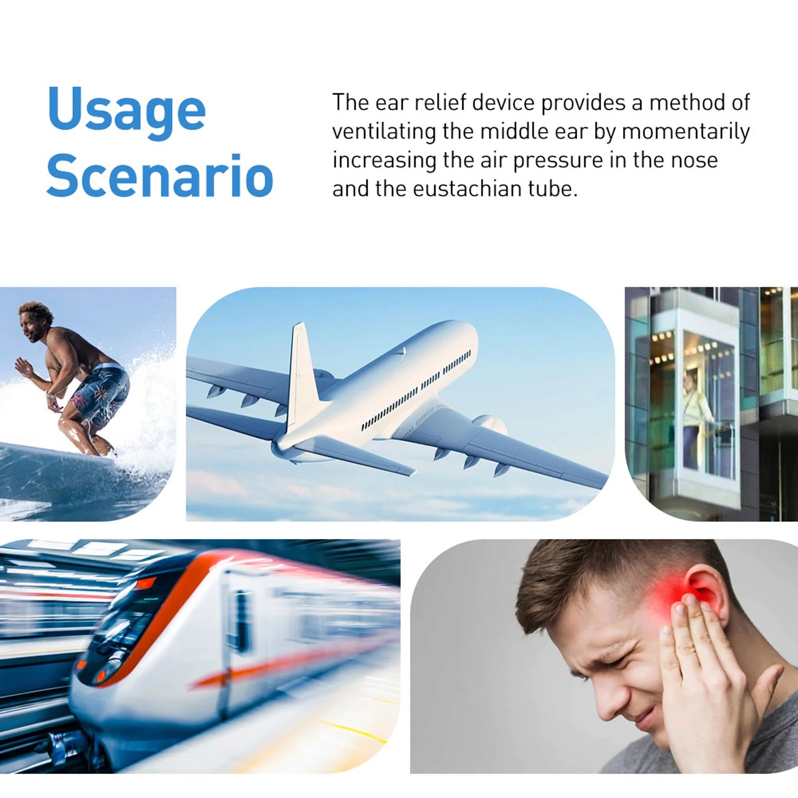 DOACT Eustachian Device &ndash; Ear Pressure Relief For Flying