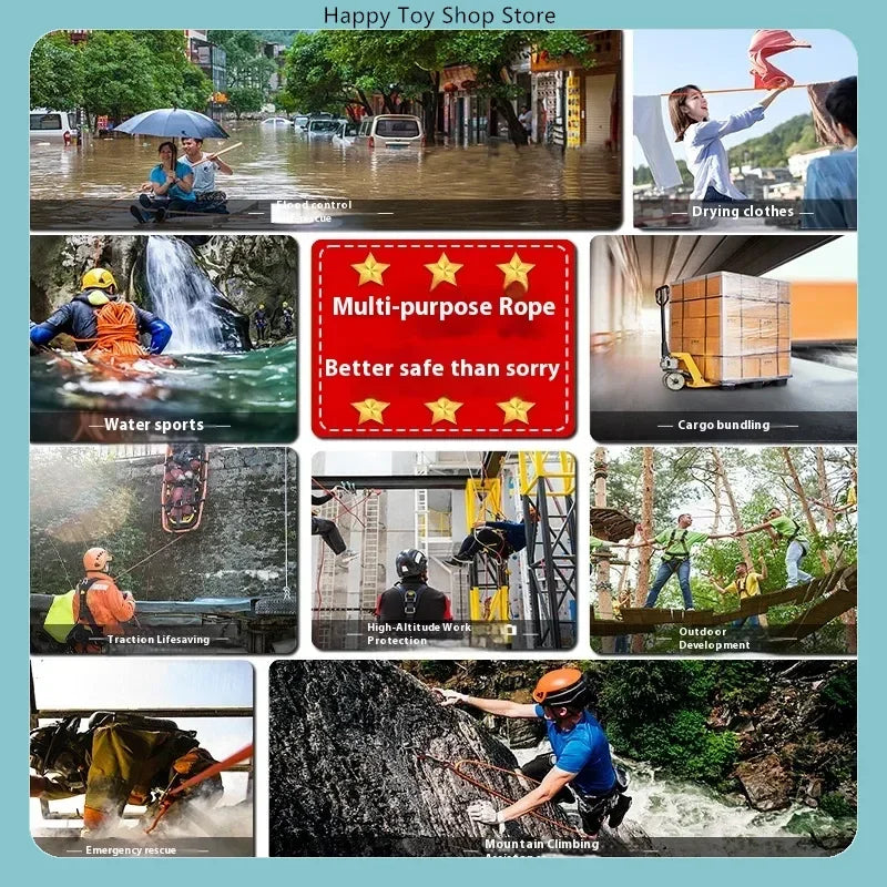 High Strength Nylon Dynamic Climbing Rope &ndash; Dynamic Strength