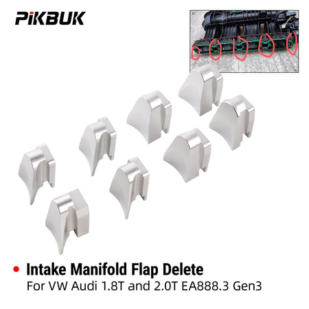 Aluminum Intake Flap Delete for VW Audi EA888 Gen3 GTI by InterCyprus Trading Ltd