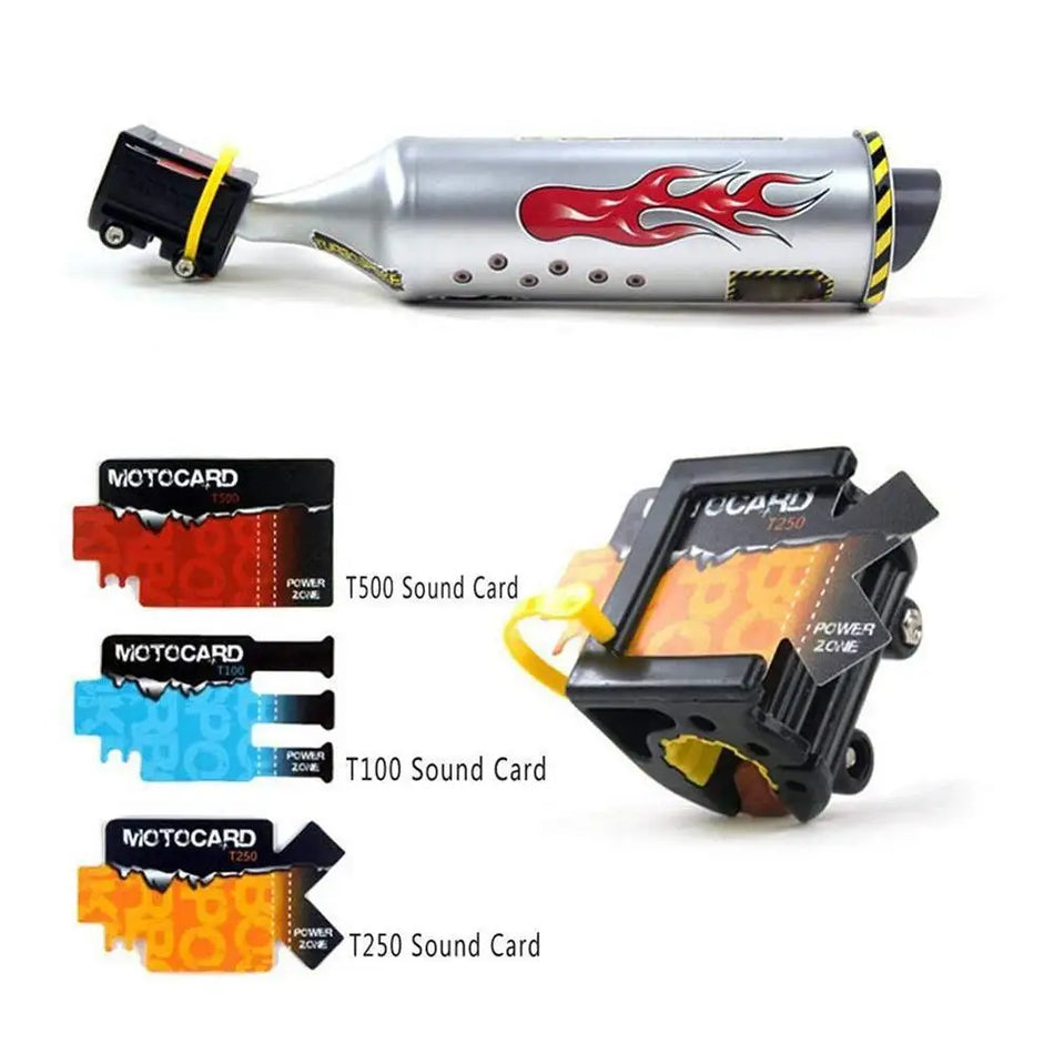Exhaust Sound Kit for Bikes and Motorcycles, Turbine Cycling Tools