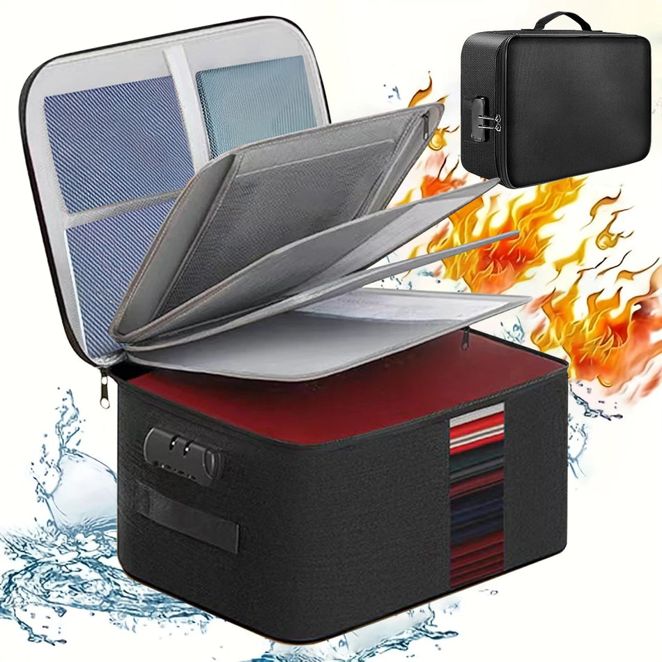 5-Layers Document Case With Lock File Organizer &ndash; Secure