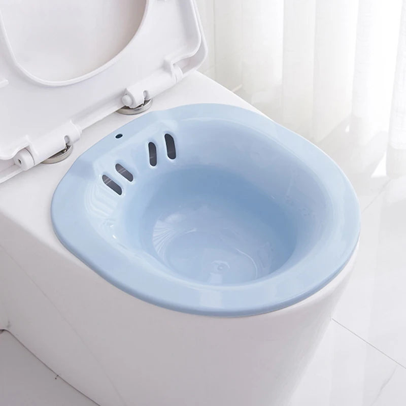 Toilet Seat Bidet Sitz Bath Tub Postpartum Care &ndash; Comfort Blue