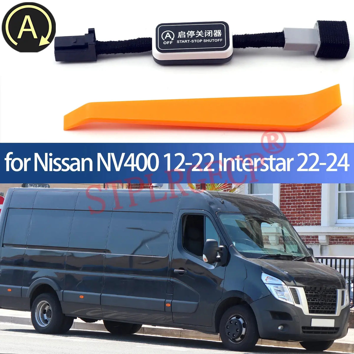 Automatic Stop Start Engine System Off Cable Plug and Play Eliminator for Nissan NV400 2012-2022 Interstar 2022-2024 by InterCyprus Trading Ltd