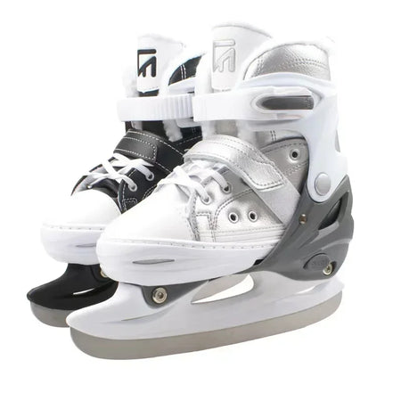 SMVP Adjustable Ice Skates &ndash; Perfect for Beginners and Kids