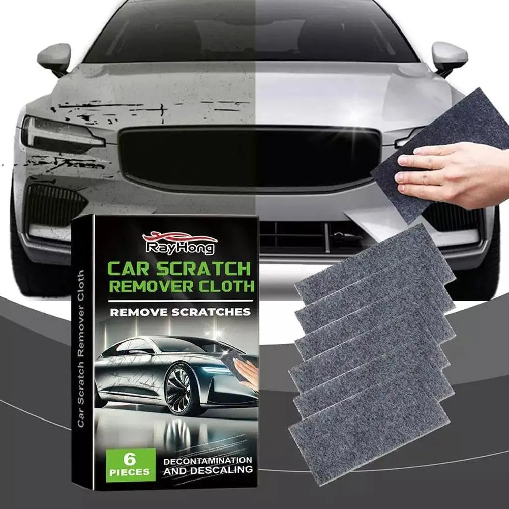 Nano Sparkle Cloth 6pcs &ndash; Effective Scratch Repair and Restoration