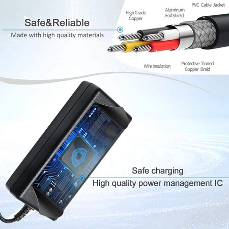 24V Electric Scooter Charger &ndash; Compatible with Razor Models