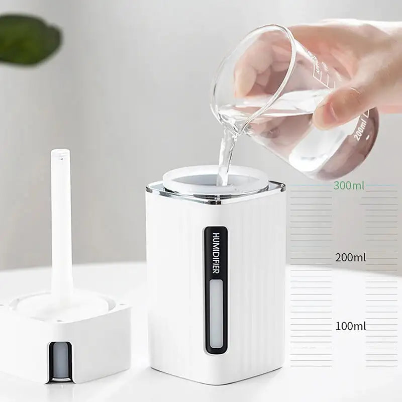 Ultrasonic Air Humidifier Aroma Diffuser With LED Light