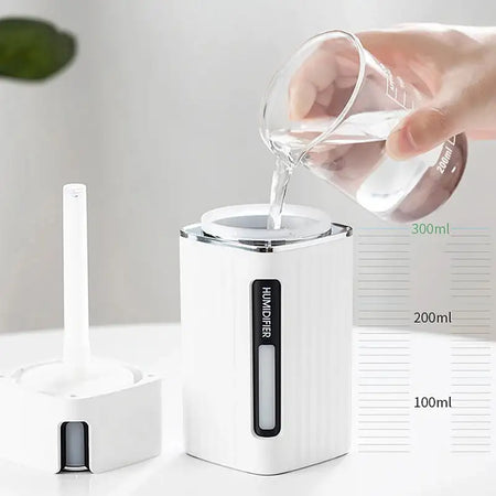 Ultrasonic Air Humidifier Aroma Diffuser With LED Light