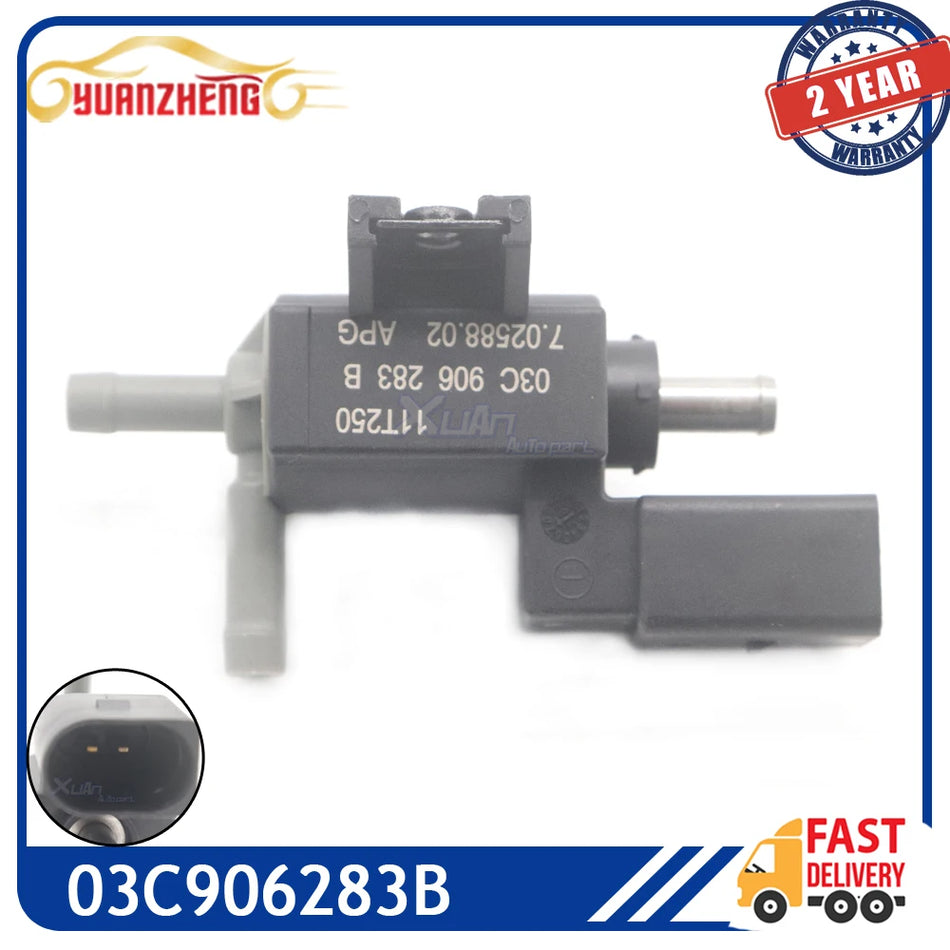 Turbo solenoidventiil Volkswagen Golf CJ5G-6K682-CA, sobiv asendus Volkswageni turbomootoritele