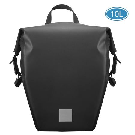 Cycle Trunk Bag 10L To 20L &ndash; Waterproof Travel Luggage Bag Black 10L