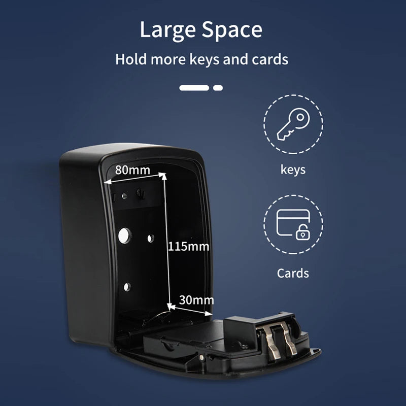TUYA Fingerprint or Password Safe Key Box &ndash; Smart Lock Box