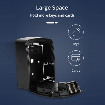 TUYA Fingerprint or Password Safe Key Box &ndash; Smart Lock Box